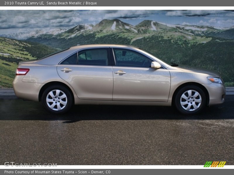 Sandy Beach Metallic / Bisque 2010 Toyota Camry LE