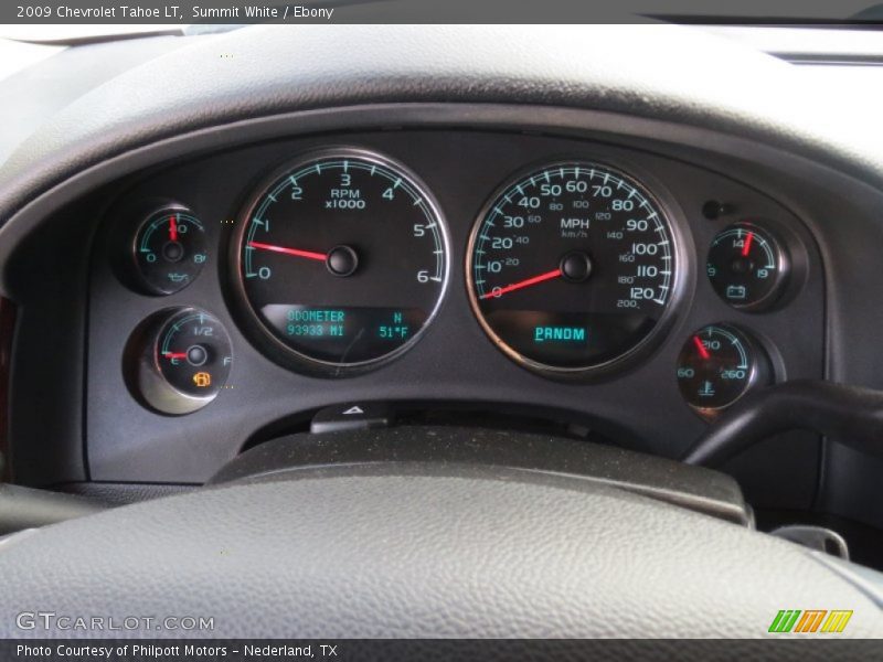 Summit White / Ebony 2009 Chevrolet Tahoe LT