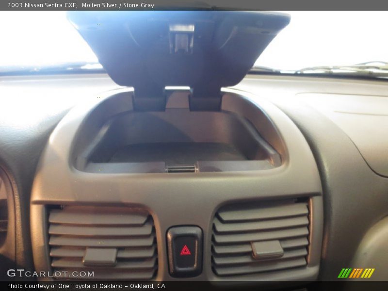 Molten Silver / Stone Gray 2003 Nissan Sentra GXE