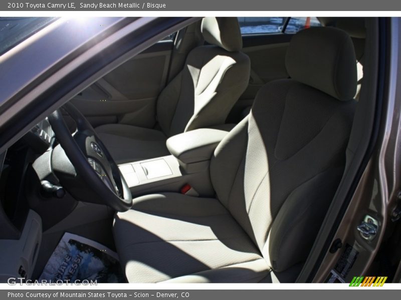Sandy Beach Metallic / Bisque 2010 Toyota Camry LE