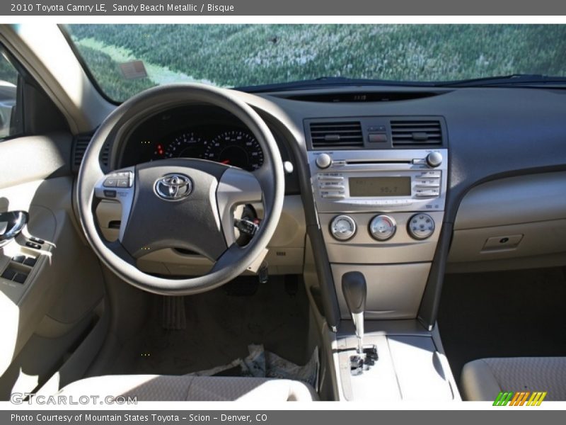 Sandy Beach Metallic / Bisque 2010 Toyota Camry LE