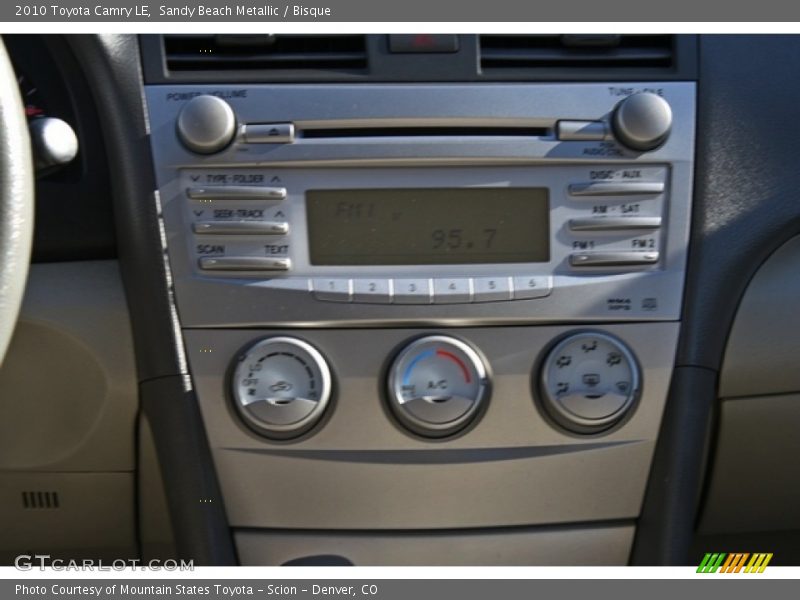 Sandy Beach Metallic / Bisque 2010 Toyota Camry LE