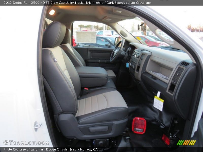 Bright White / Dark Slate/Medium Graystone 2012 Dodge Ram 2500 HD ST Crew Cab Utility Truck