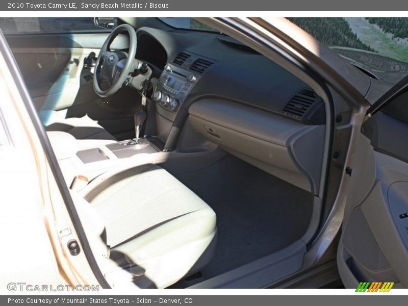 Sandy Beach Metallic / Bisque 2010 Toyota Camry LE