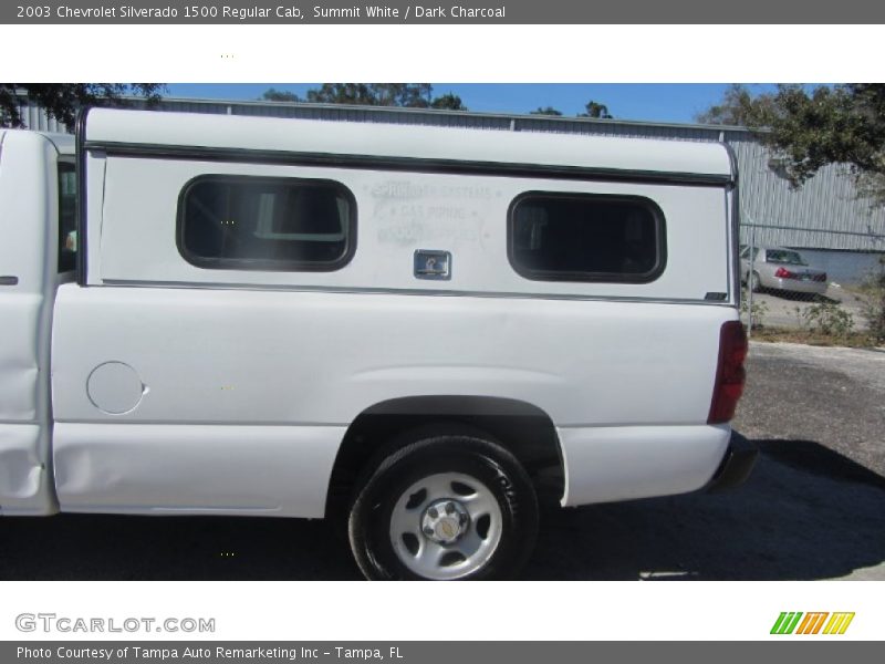 Summit White / Dark Charcoal 2003 Chevrolet Silverado 1500 Regular Cab