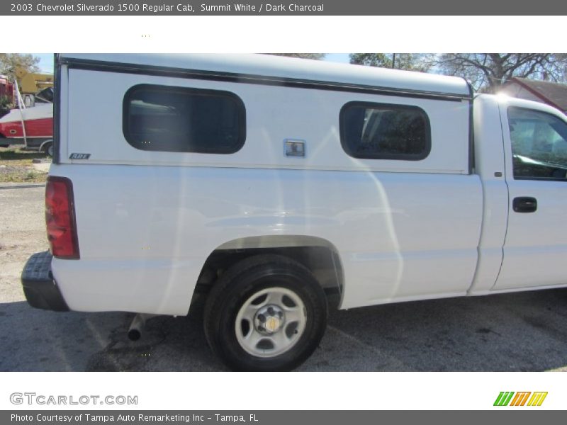 Summit White / Dark Charcoal 2003 Chevrolet Silverado 1500 Regular Cab