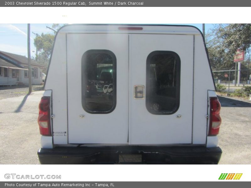 Summit White / Dark Charcoal 2003 Chevrolet Silverado 1500 Regular Cab