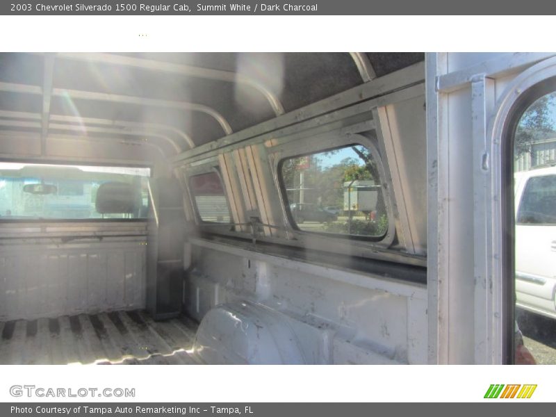 Summit White / Dark Charcoal 2003 Chevrolet Silverado 1500 Regular Cab