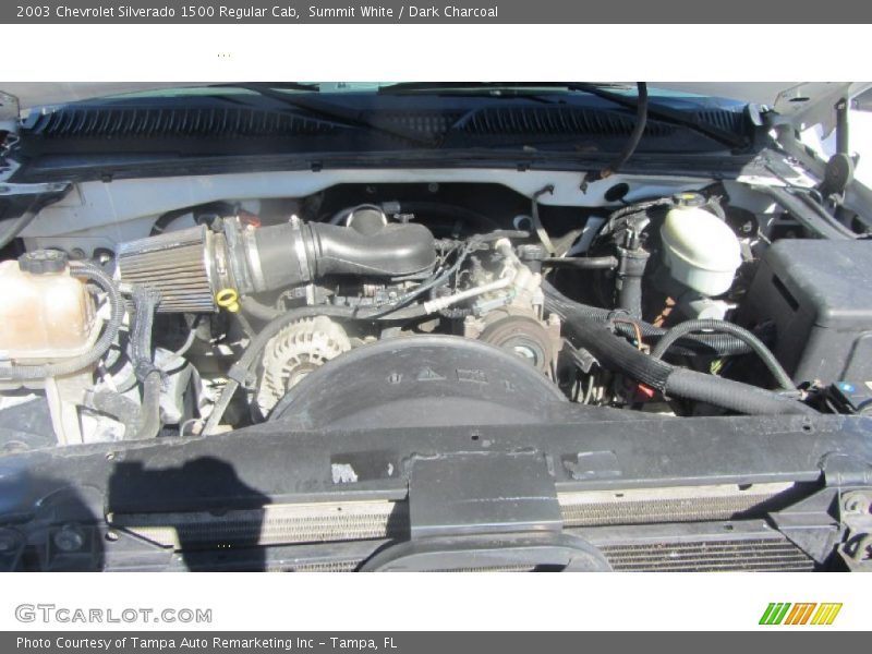 Summit White / Dark Charcoal 2003 Chevrolet Silverado 1500 Regular Cab