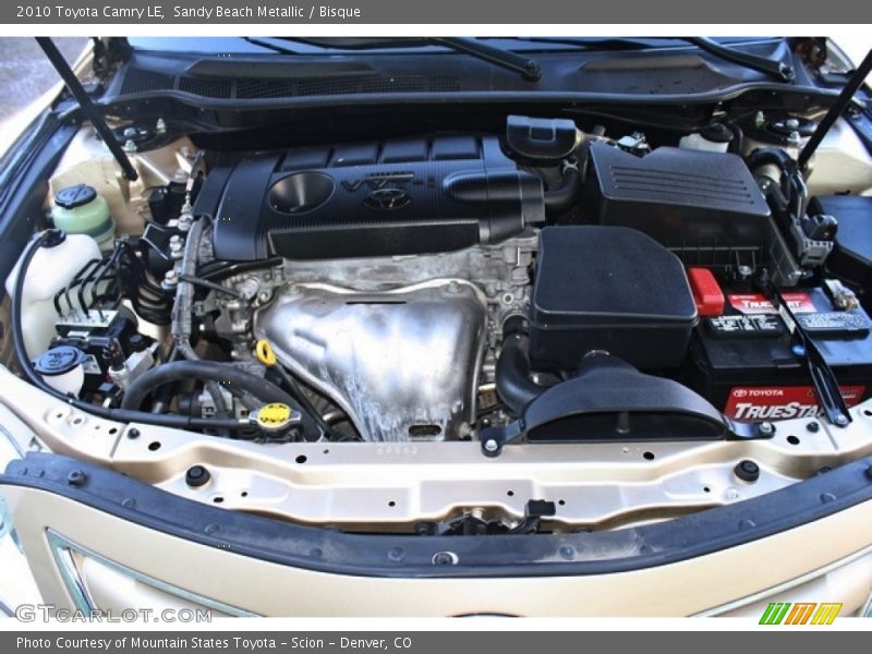 Sandy Beach Metallic / Bisque 2010 Toyota Camry LE