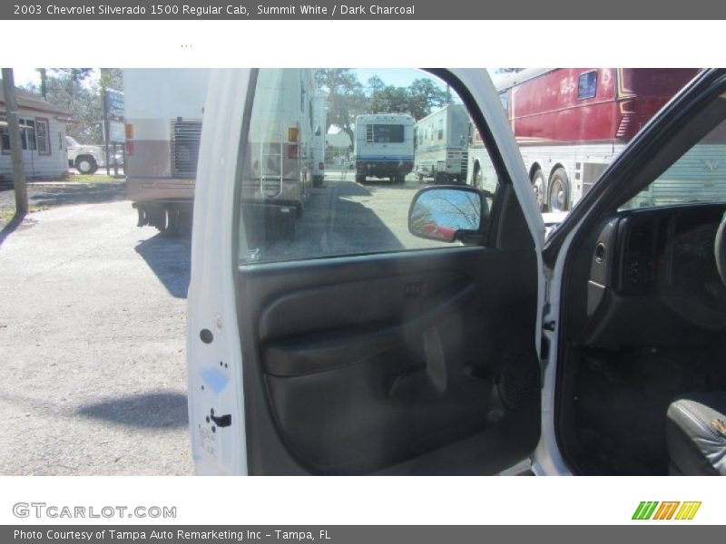 Summit White / Dark Charcoal 2003 Chevrolet Silverado 1500 Regular Cab