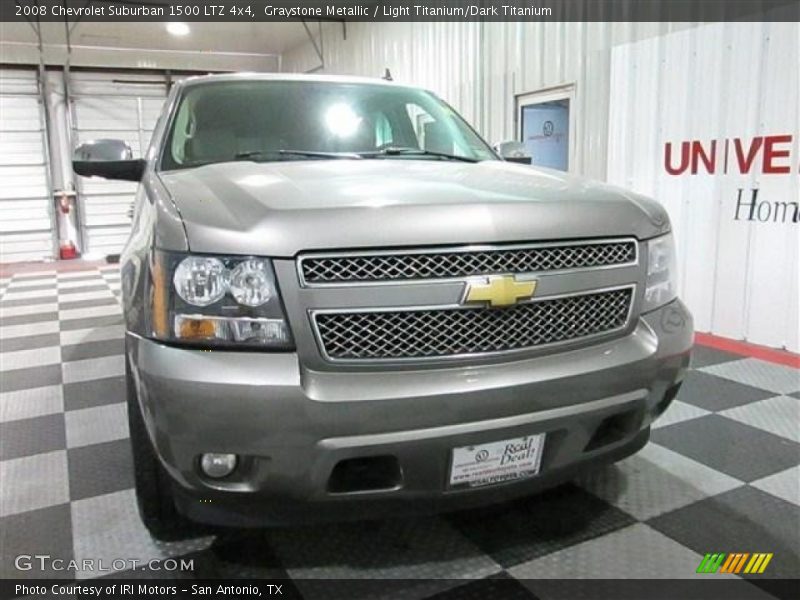 Graystone Metallic / Light Titanium/Dark Titanium 2008 Chevrolet Suburban 1500 LTZ 4x4
