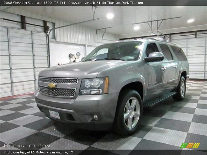 Graystone Metallic / Light Titanium/Dark Titanium 2008 Chevrolet Suburban 1500 LTZ 4x4