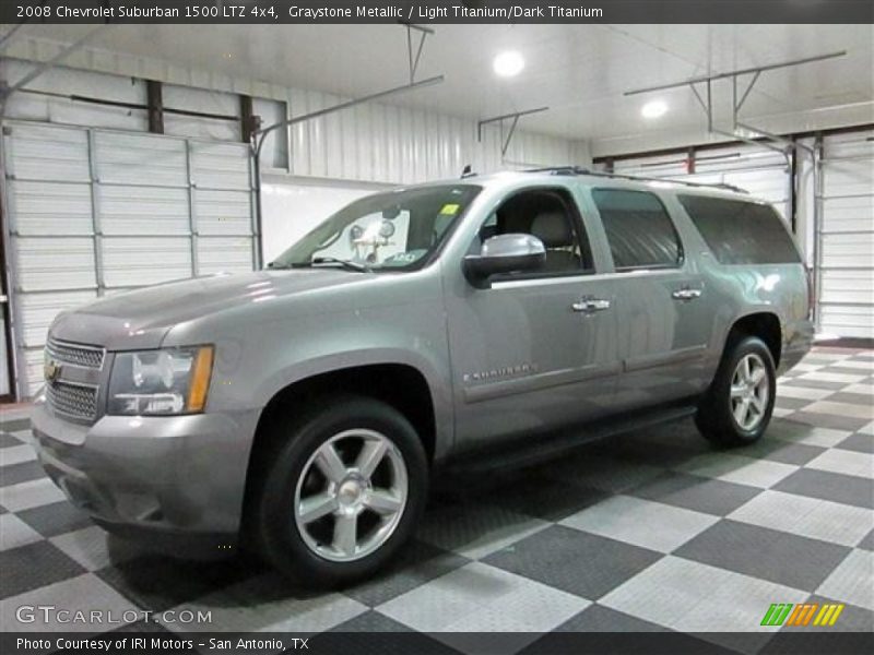 Graystone Metallic / Light Titanium/Dark Titanium 2008 Chevrolet Suburban 1500 LTZ 4x4