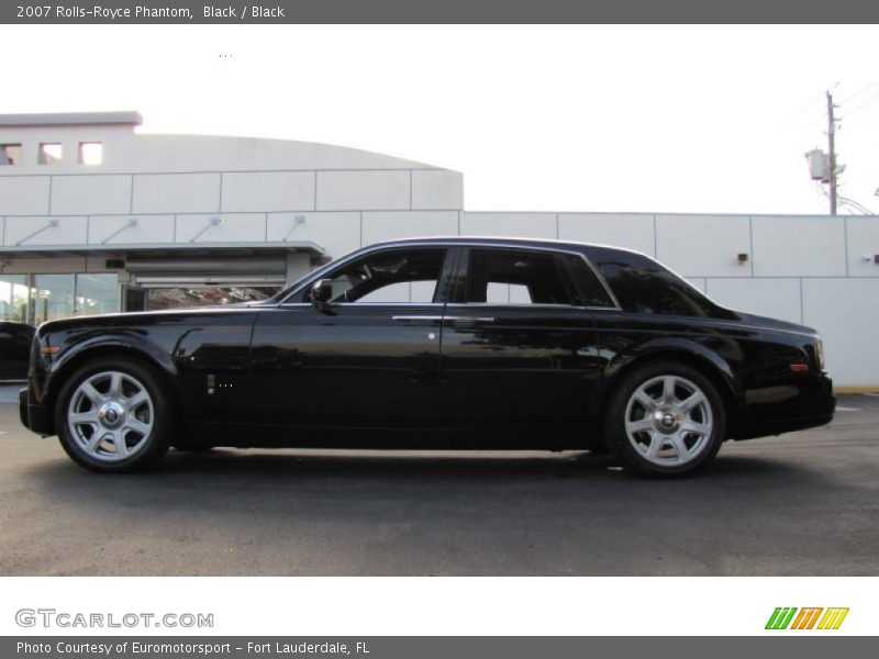Black / Black 2007 Rolls-Royce Phantom