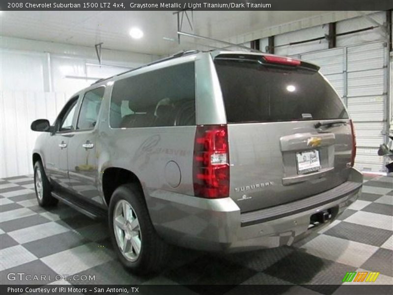 Graystone Metallic / Light Titanium/Dark Titanium 2008 Chevrolet Suburban 1500 LTZ 4x4