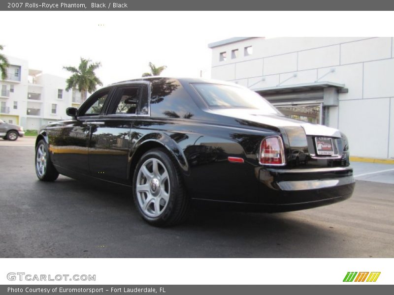 Black / Black 2007 Rolls-Royce Phantom