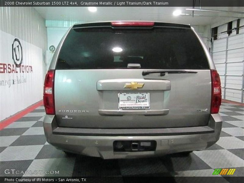 Graystone Metallic / Light Titanium/Dark Titanium 2008 Chevrolet Suburban 1500 LTZ 4x4