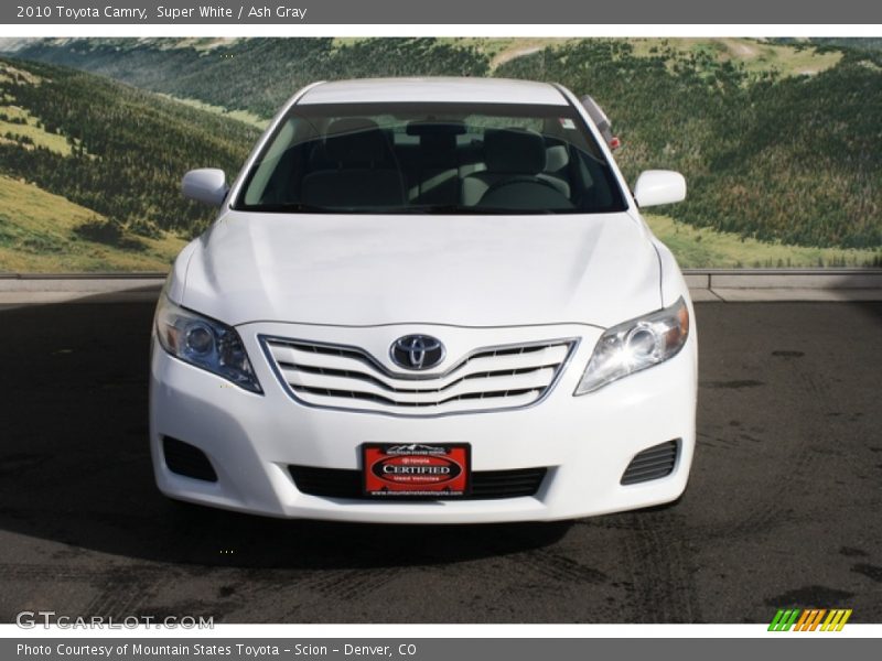 Super White / Ash Gray 2010 Toyota Camry