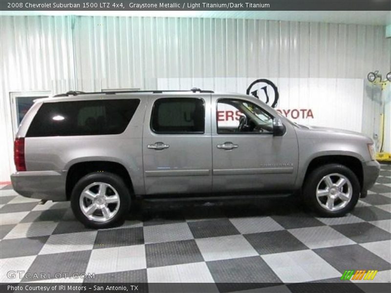 Graystone Metallic / Light Titanium/Dark Titanium 2008 Chevrolet Suburban 1500 LTZ 4x4