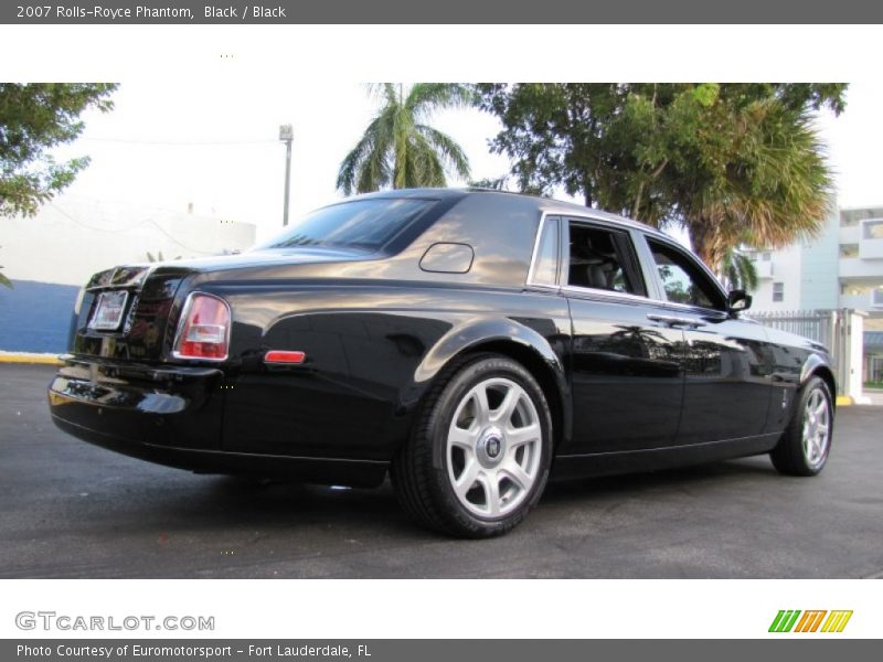 Black / Black 2007 Rolls-Royce Phantom