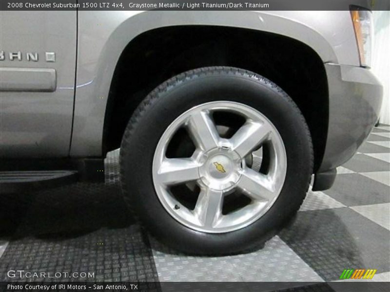 Graystone Metallic / Light Titanium/Dark Titanium 2008 Chevrolet Suburban 1500 LTZ 4x4