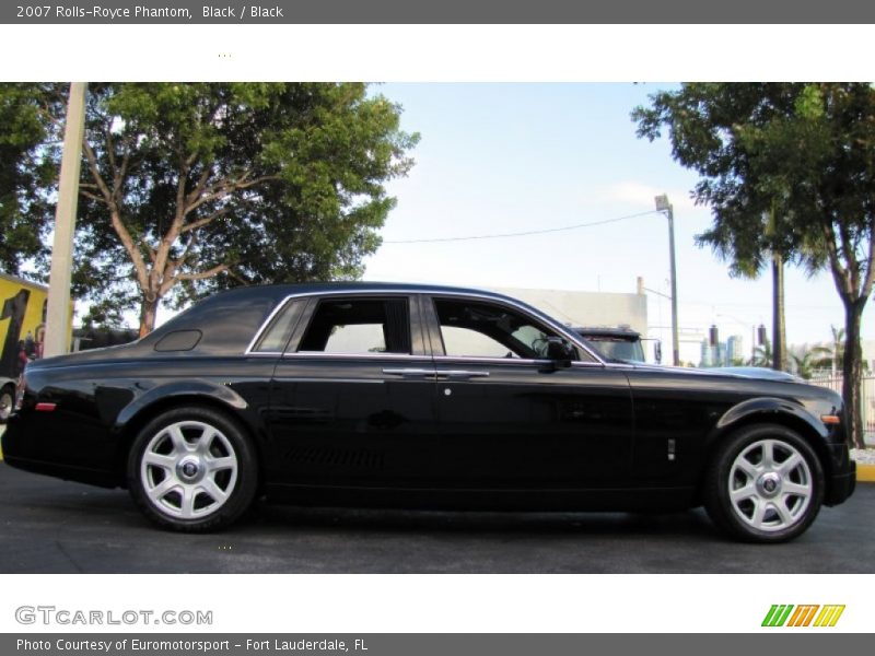 Black / Black 2007 Rolls-Royce Phantom