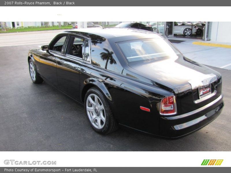 Black / Black 2007 Rolls-Royce Phantom