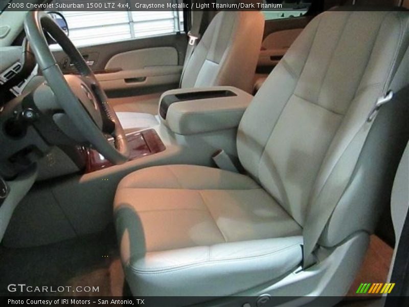 Graystone Metallic / Light Titanium/Dark Titanium 2008 Chevrolet Suburban 1500 LTZ 4x4