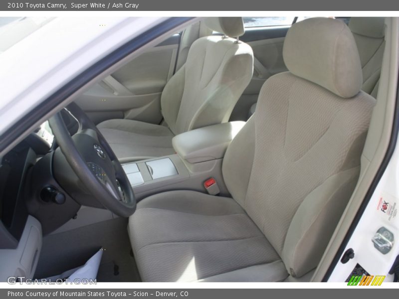 Super White / Ash Gray 2010 Toyota Camry