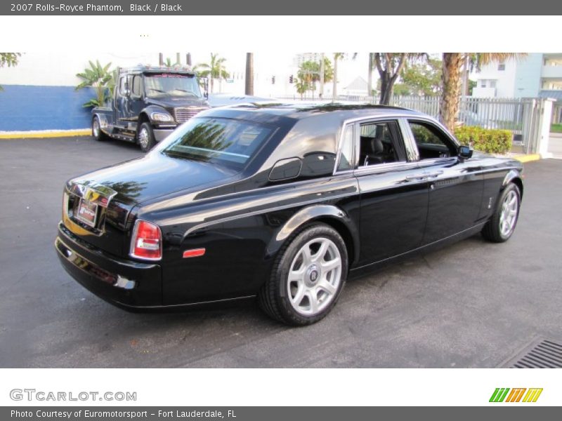 Black / Black 2007 Rolls-Royce Phantom