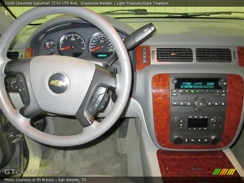 Graystone Metallic / Light Titanium/Dark Titanium 2008 Chevrolet Suburban 1500 LTZ 4x4