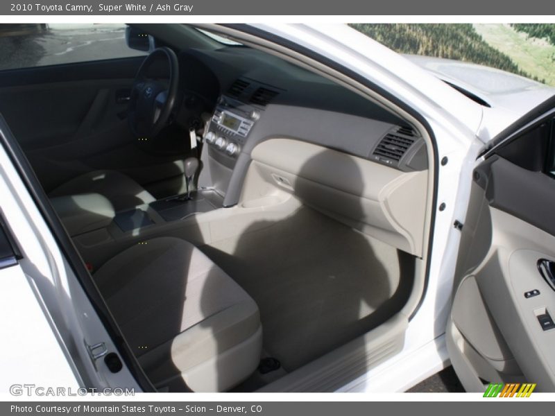 Super White / Ash Gray 2010 Toyota Camry
