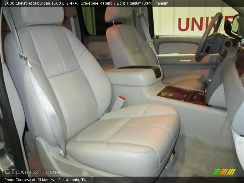 Graystone Metallic / Light Titanium/Dark Titanium 2008 Chevrolet Suburban 1500 LTZ 4x4