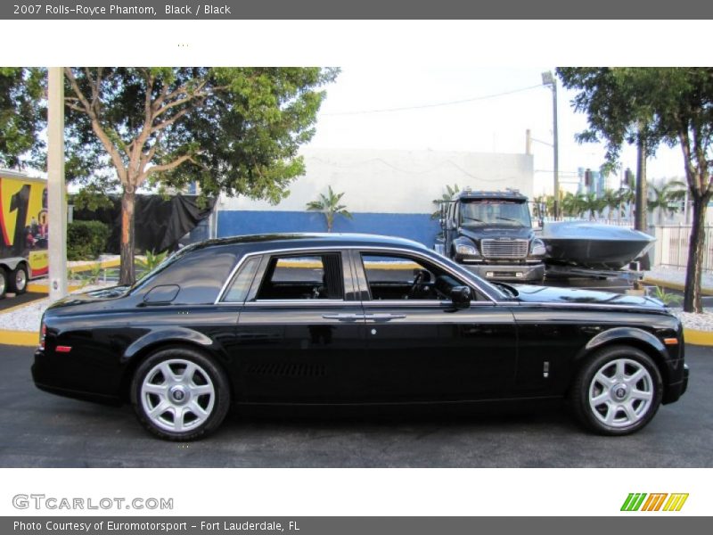 Black / Black 2007 Rolls-Royce Phantom