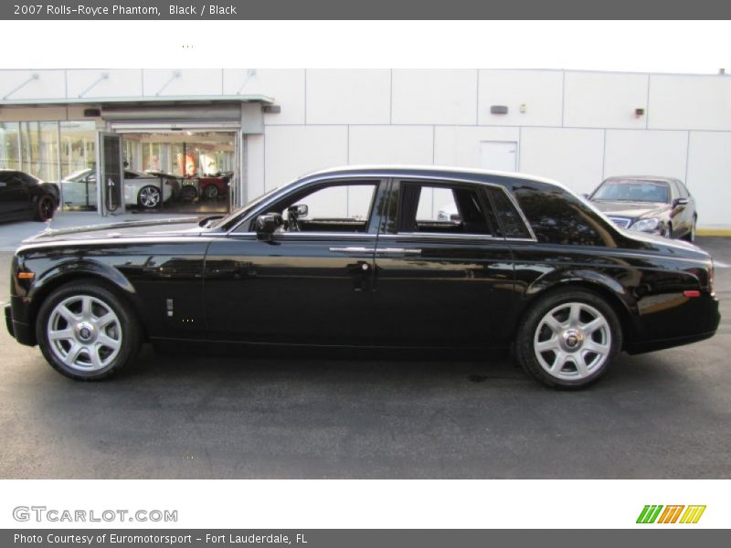 Black / Black 2007 Rolls-Royce Phantom