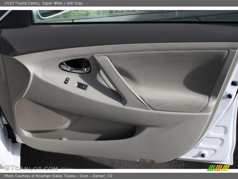 Super White / Ash Gray 2010 Toyota Camry