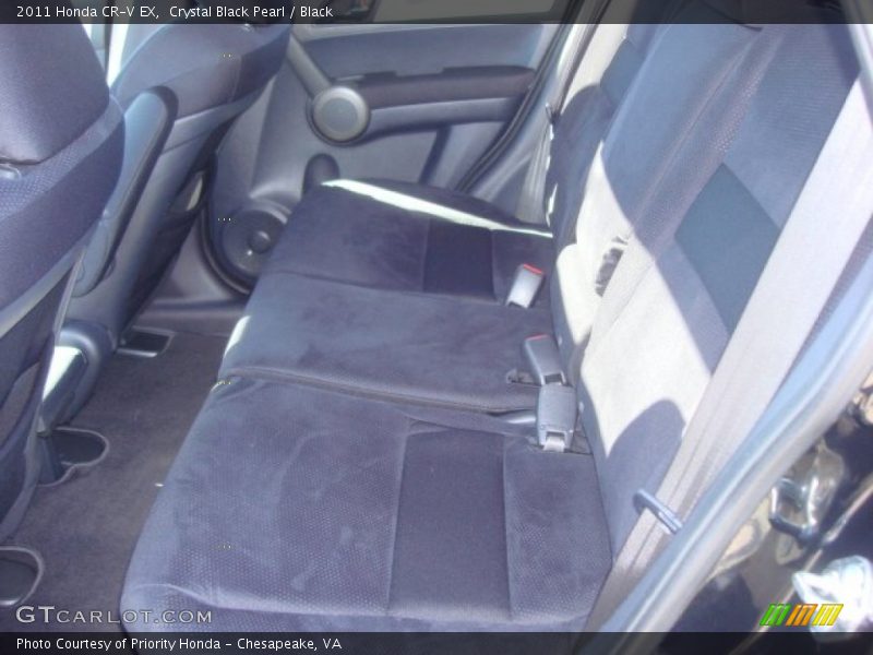 Crystal Black Pearl / Black 2011 Honda CR-V EX