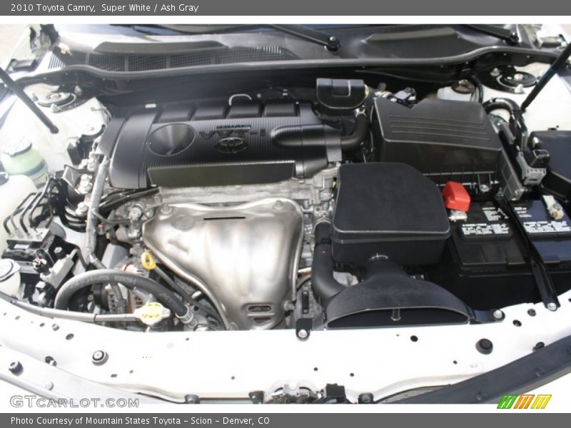 Super White / Ash Gray 2010 Toyota Camry