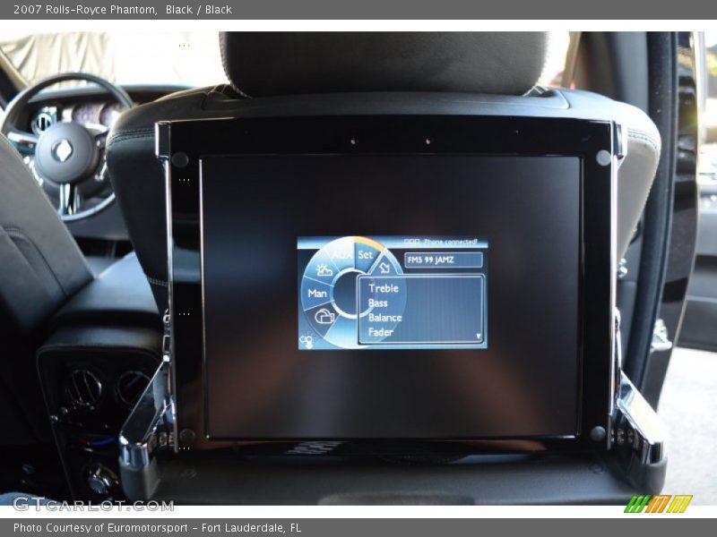 Entertainment System of 2007 Phantom 