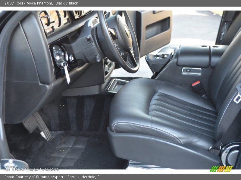 Black / Black 2007 Rolls-Royce Phantom