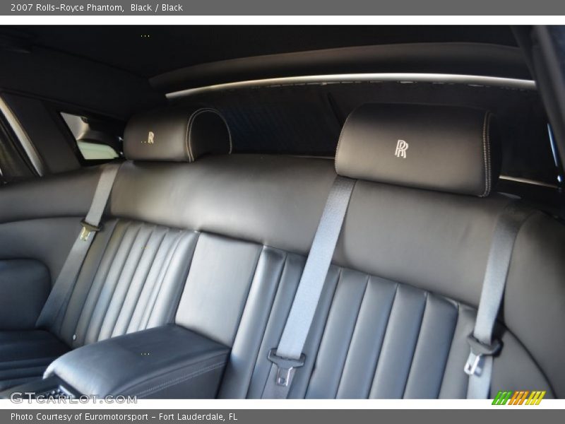 Rear Seat of 2007 Phantom 