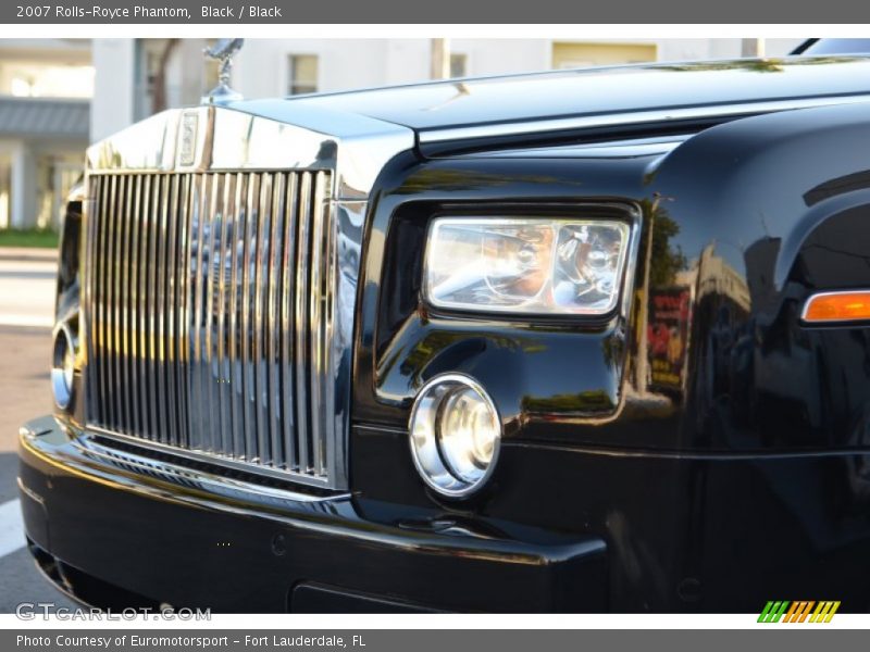 Black / Black 2007 Rolls-Royce Phantom