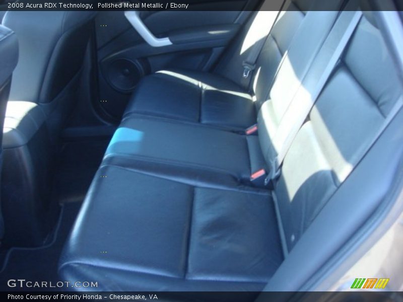 Polished Metal Metallic / Ebony 2008 Acura RDX Technology