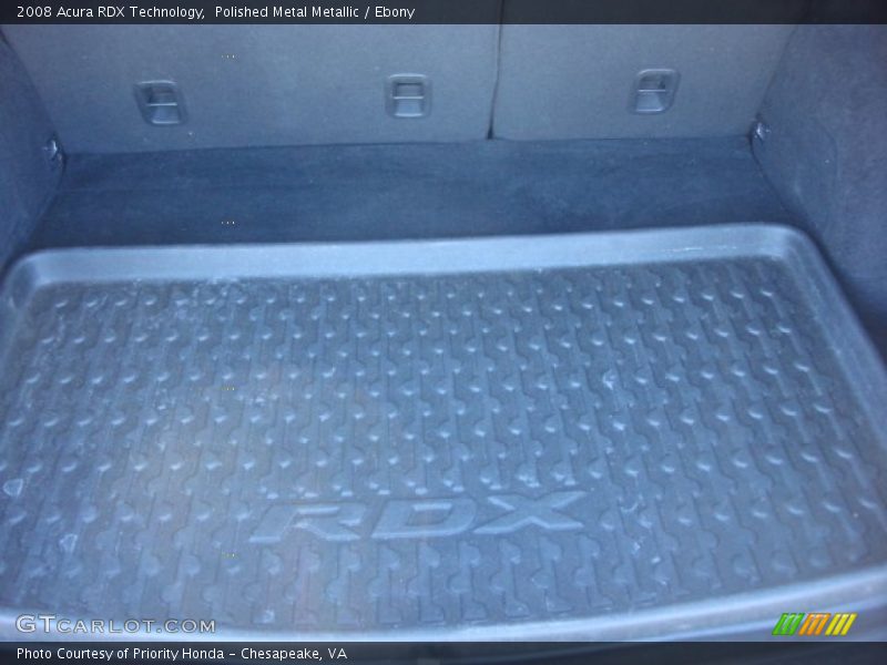Polished Metal Metallic / Ebony 2008 Acura RDX Technology