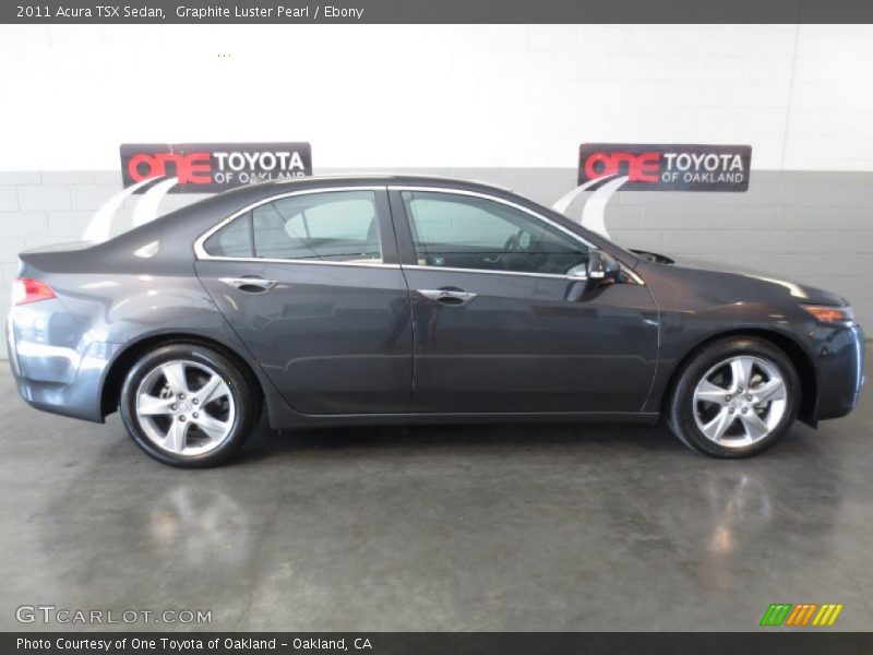 Graphite Luster Pearl / Ebony 2011 Acura TSX Sedan