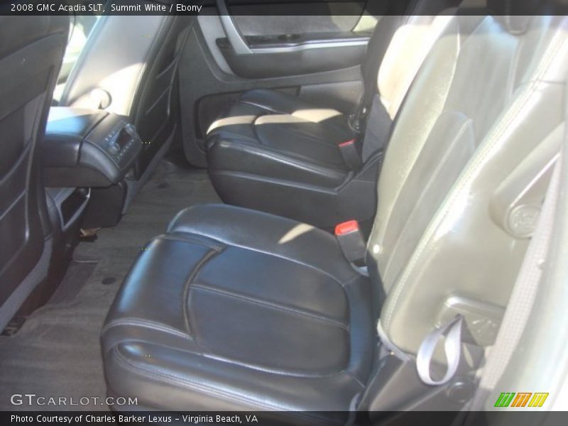 Summit White / Ebony 2008 GMC Acadia SLT