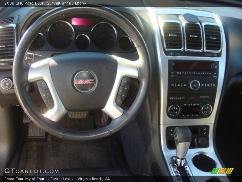 Summit White / Ebony 2008 GMC Acadia SLT