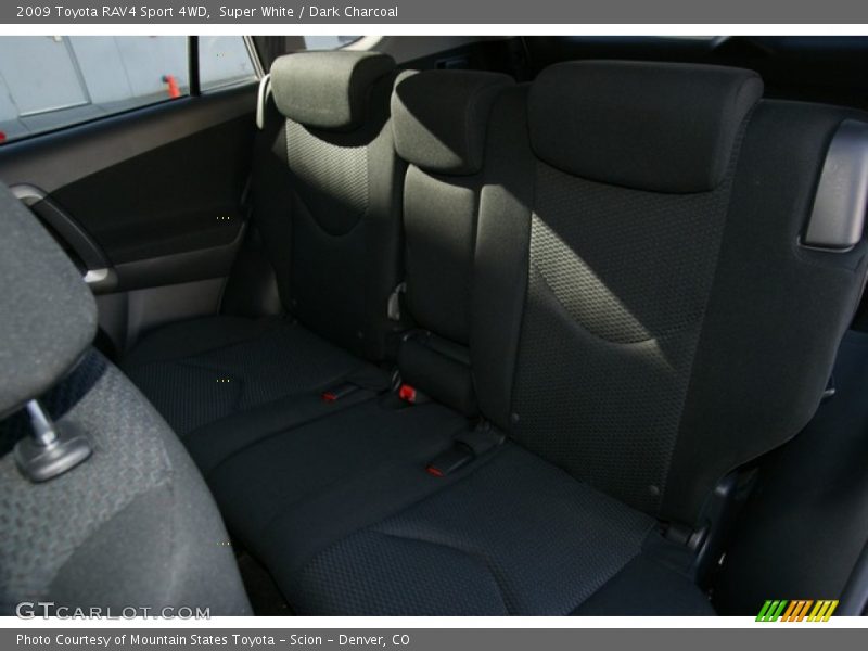 Super White / Dark Charcoal 2009 Toyota RAV4 Sport 4WD