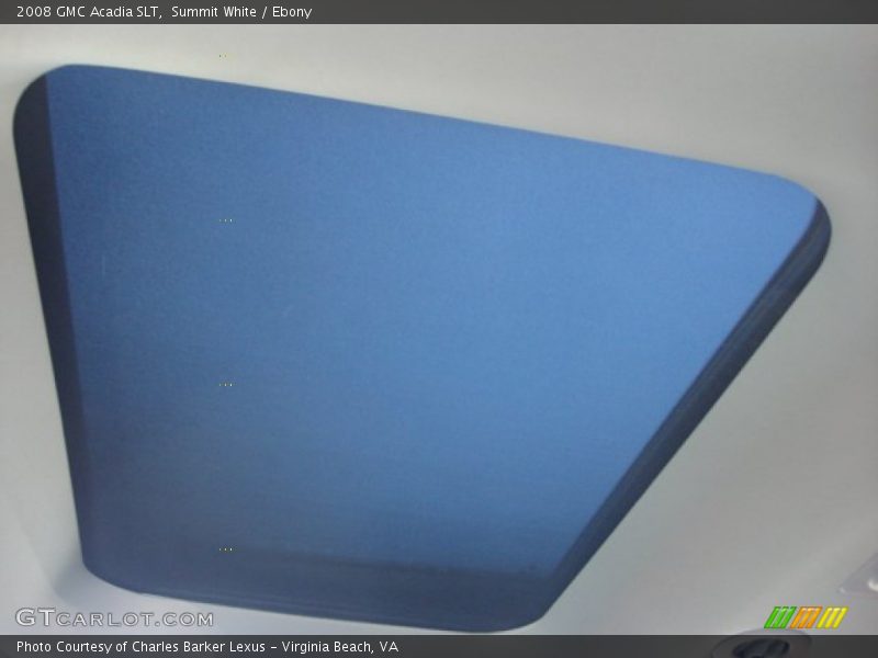 Summit White / Ebony 2008 GMC Acadia SLT
